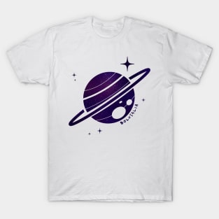 Aesthetic Galaxy Planet Design T-Shirt